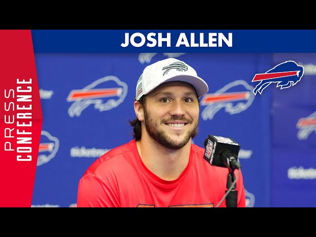 Josh Allen Talks Team Preparation And Facing The Kansas City Defense Sunday | Buffalo Bills