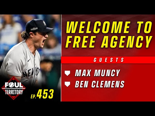 Max Muncy & Ben Clemens join the show; Gerrit Cole opts out; Wacha resigns with KC | Foul Territory