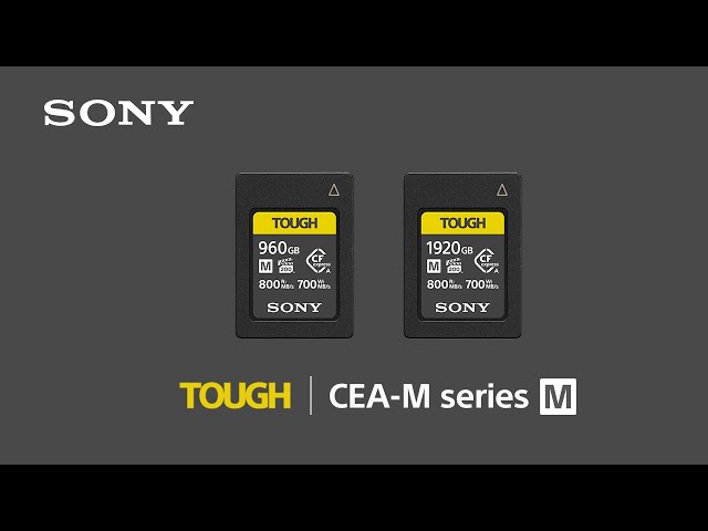 Introducing CFexpress Type A memory card CEA-M series | Sony | Accessory