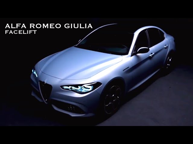 NEW | 2023 ALFA ROMEO GIULIA | FACELIFT