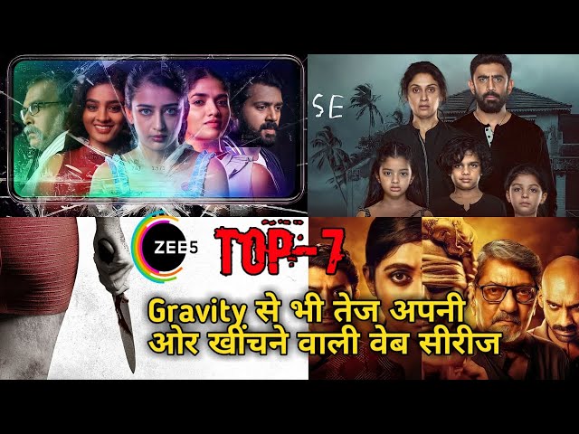 Zee5 Top 7 Best Web Series ! Top Indian Web Series ! Best Web Series on Zee5