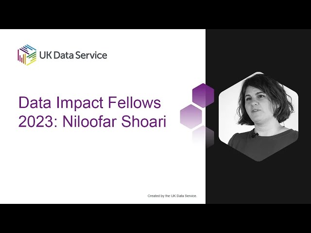 Niloofar Shoari   - Data Impact Fellow 2023