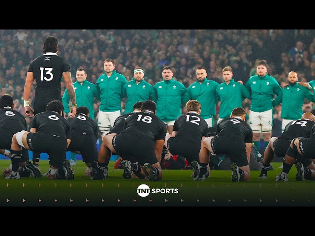 INCREDIBLE SCENES! 🔥The All Blacks perform the Haka in front of Ireland 😮‍💨