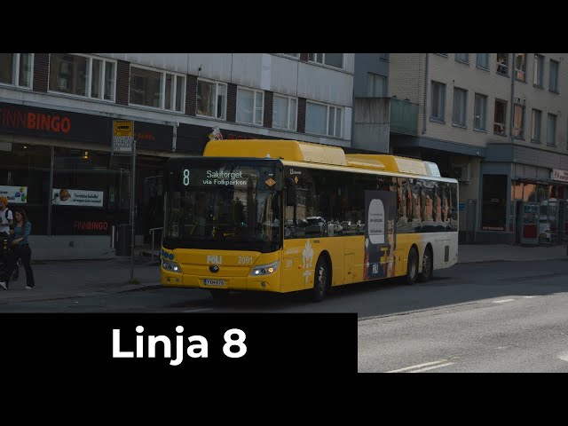 Turku Föli Linja 8: Kauppatori - Ruissalo (Kuuvan Kautta)