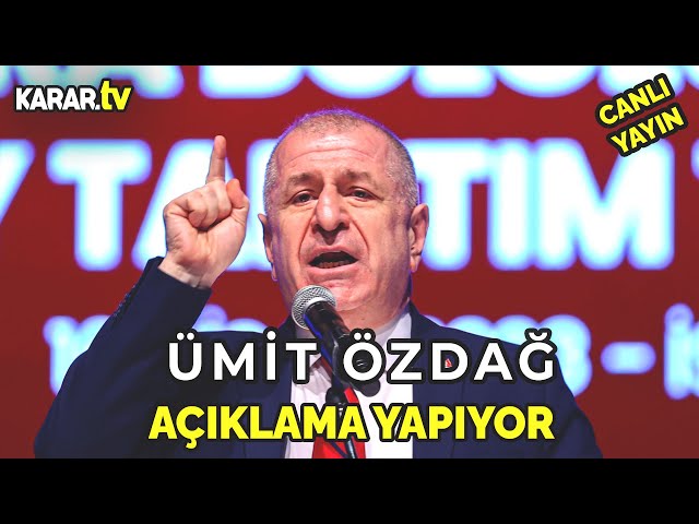 Ümit Özdağ'dan Bahçeli'ye: Erken Seçimde Sandığa Gidelim