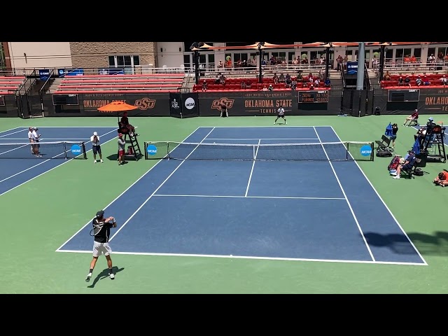 Match point 2024 NCAA men's singles final