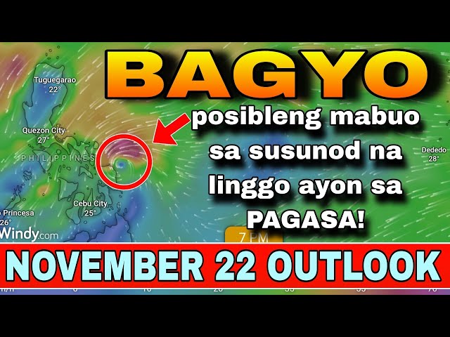 BAGYO OUTLOOK: POSIBLENG MAY MABUO NEXT WEEK! 😱⚠️ | WEATHER UPDATE TODAY | ULAT PANAHON TODAY