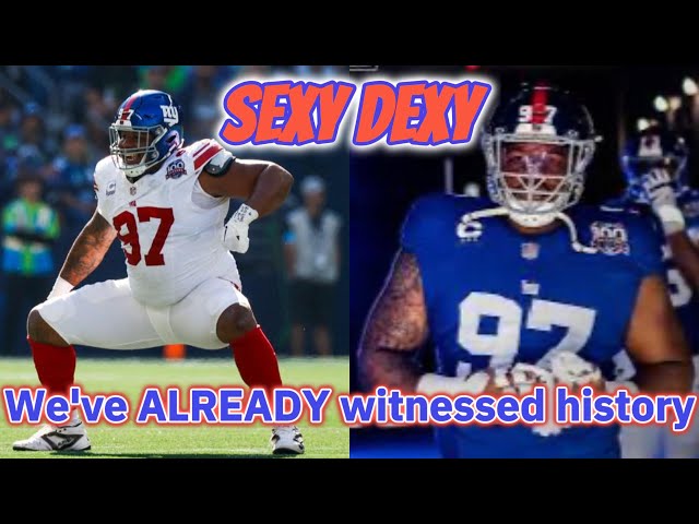 Not Even HALFWAY through the Season | Dexter Lawrence Record Breaking Year