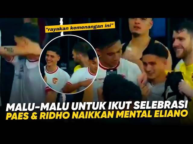 Paes:"Lepas Rompimu Eliano" Saat Paes & Rizky Ridho Minta Eliano Reijnders Rayakan Kemenangan Timnas