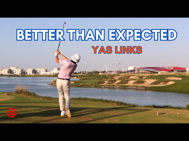 [4K] When the stars align for a Teaching Pro! | Yas Links Golf Abu Dhabi