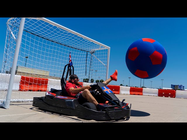 Real Life Rocket League Battle | Dude Perfect