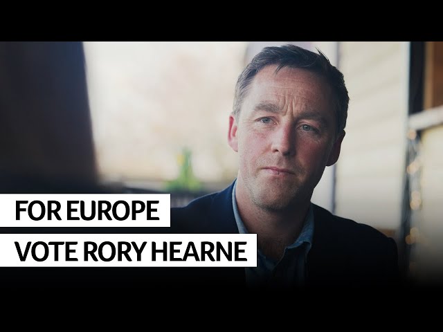 For Europe - Vote Rory Hearne