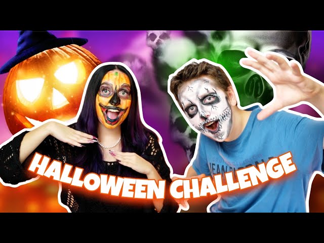 HALLOWEEN MAKEUP CHALLENGE S BRÁCHOU / KDO TO ZVLÁDL LÍP ? @FildaGames_ofc