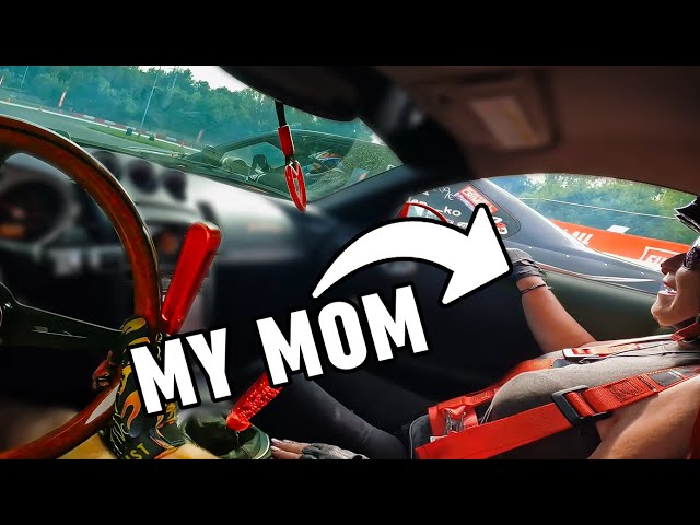 DRIFTING WITH MOM! | Was she scared?!