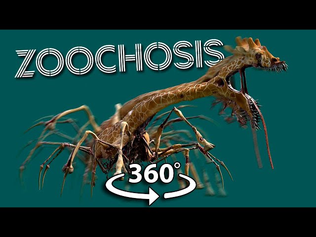 360º VR Zoochosis - ALL Animal Monsters MOVEMENT Animation Showcase