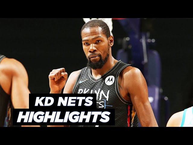 KEVIN DURANT NETS HIGHLIGHTS 2021