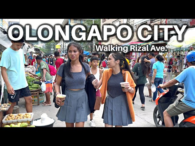 Latest Walk in Olongapo City Zambales Philippines [4K HDR]