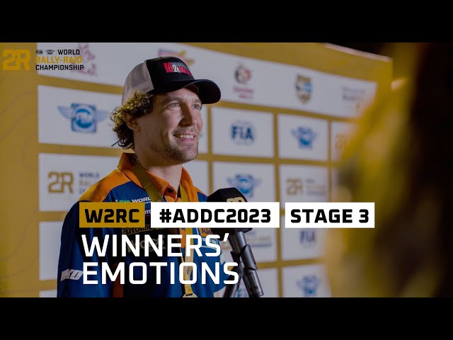 Winners' emotions - Stage 3 - #ADDC 2023 - #W2RC