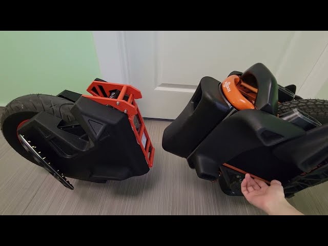 KingSong King Song EUC Electric unicycle S16pro Vs Begode Falcon Quick Comparison Part 2