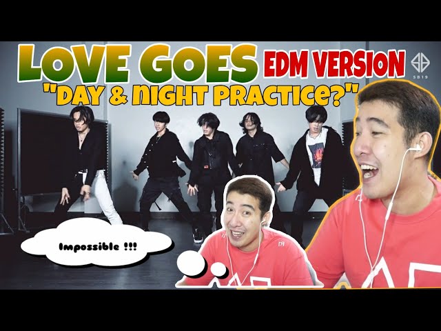 Reacting to SB19 - "Love Goes" (EDM Ver.) | Day x Night Dance Practice | reaction