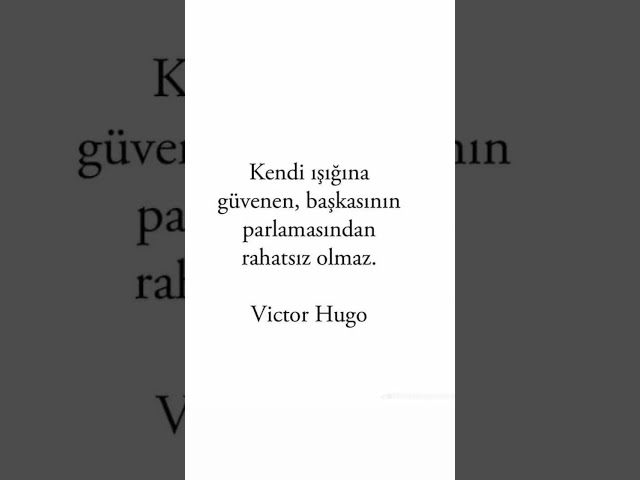 Victor hugo #keşfet #kesfet #music #automobile #tv #özlüsözler #öneçıkar #ozler #sevgi #ozser