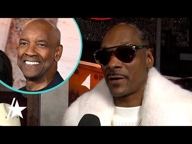 Snoop Dogg Says He 'ASPIRES' To Be Like Denzel Washington