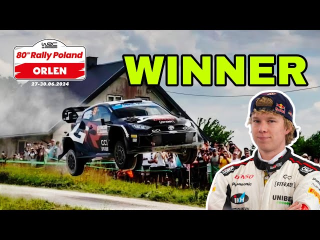 ROVANPERA WINNER | WRC RALLY POLAND 2024