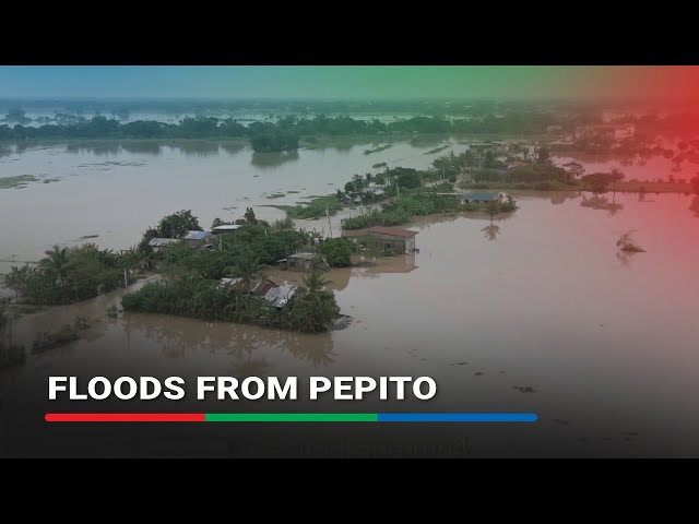 DRONE VIDEO: Severe flooding caused by Pepito | ABS CBN News