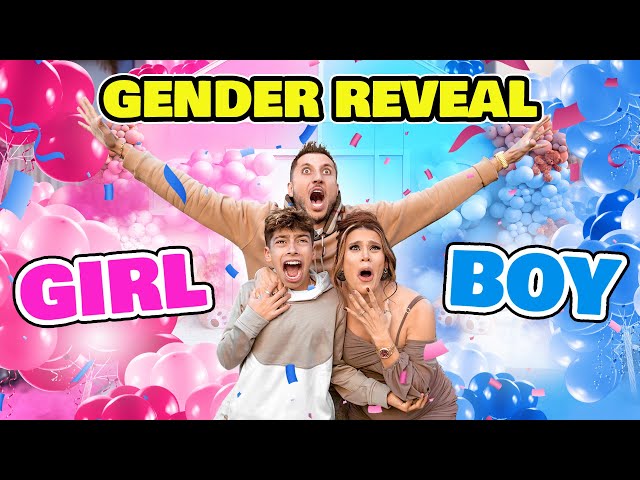 The Official GENDER REVEAL of the Royalty Family!