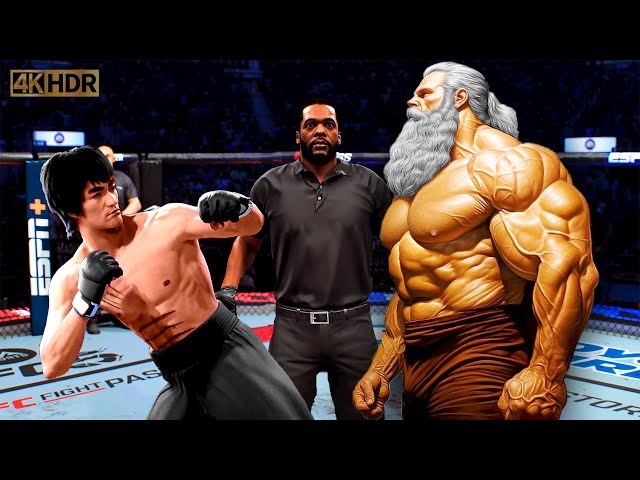 TRUE Bruce Lee vs. Old God | EA Sports UFC 5