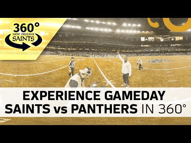 Experience Saints Gameday in 360° - Week 17 vs. Panthers