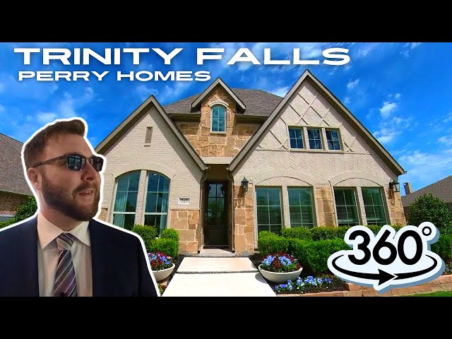 🎥🎬 Tour McKinney Texas' Newest Neighborhood Homes {Trinity Falls & Perry Homes 360 Tour}