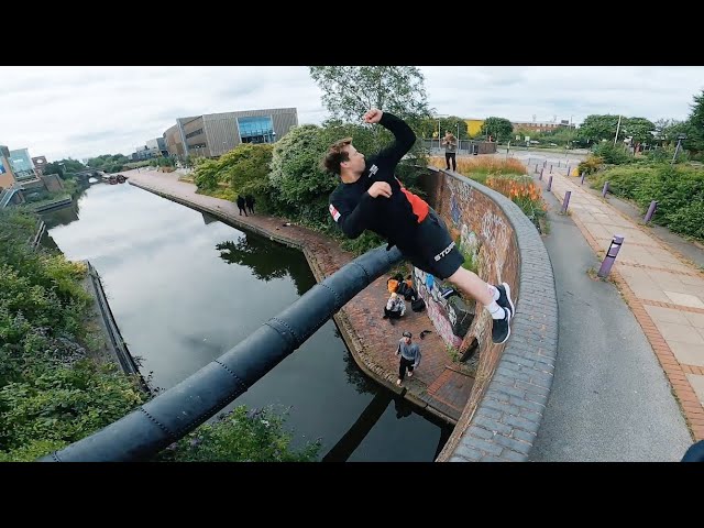 STORROR Parkour Water Challenge - Birmingham 🇬🇧