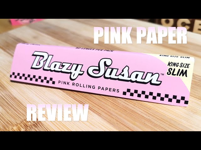 Blazy Susan Pink Rolling Paper Review