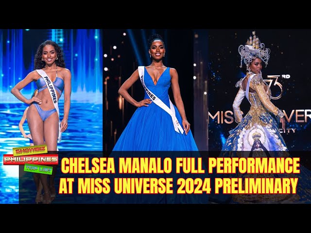 Chelsea Manalo WINNING FULL PERFORMANCE at the Miss Universe 2024 Preliminary Competition