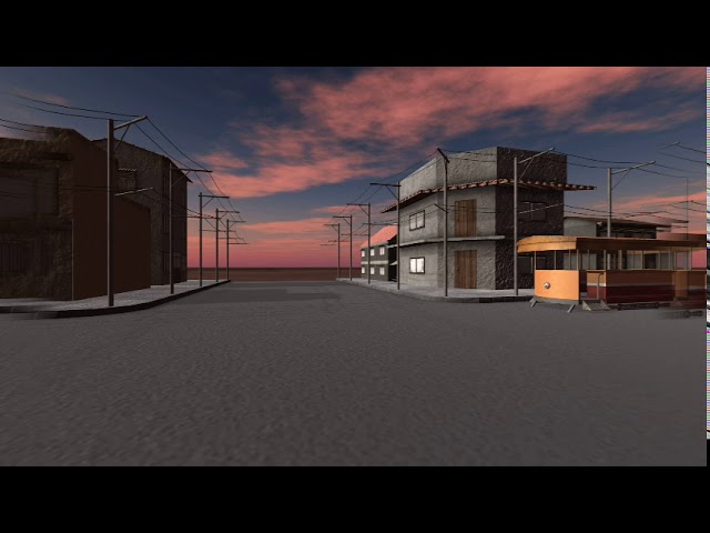 VR test city 180