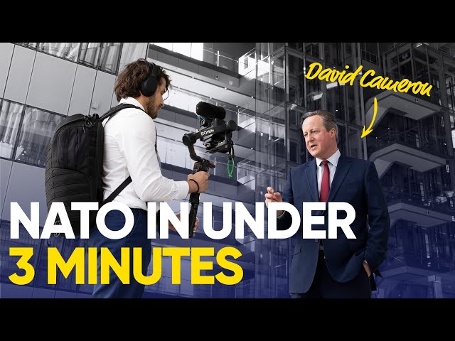 David Cameron explains NATO in under 3 minutes