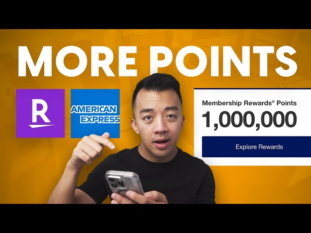 EARN MORE American Express Points with Rakuten