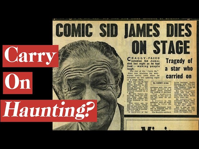 The death (and ghost?) of Sid James