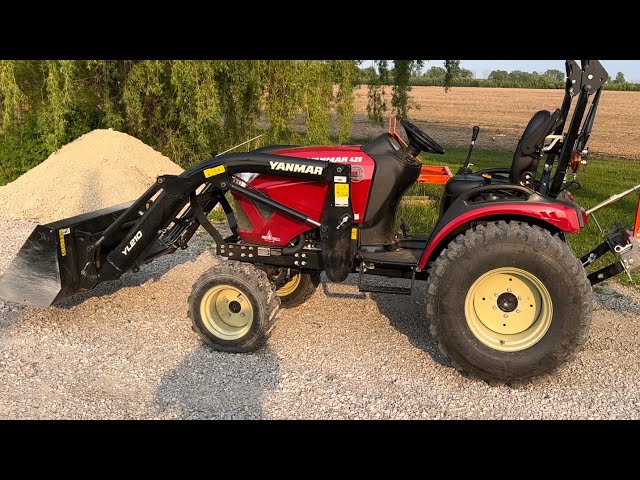 Yanmar SA425 - 25 hour update. Loving this 25hp compact tractor