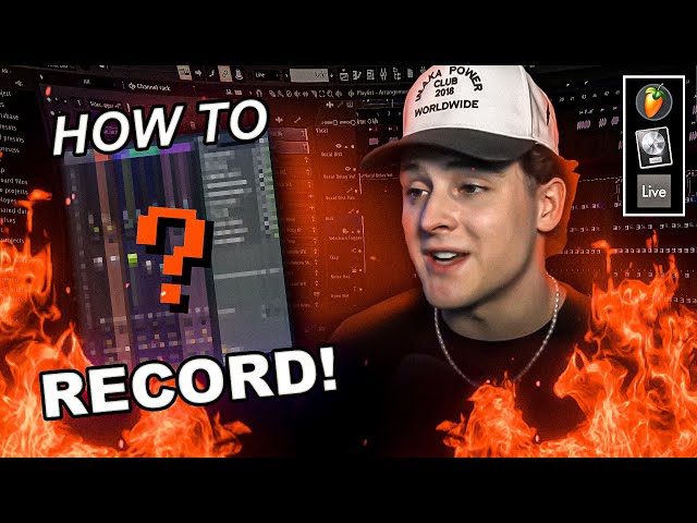 The BEST way to Record and Mix in FL STUDIO 21 (Free Template)