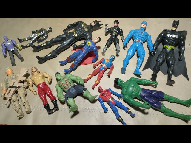 Marvel's Spider-Man series Unboxing, Superman action dolls, glowing Spider-Man electric toys