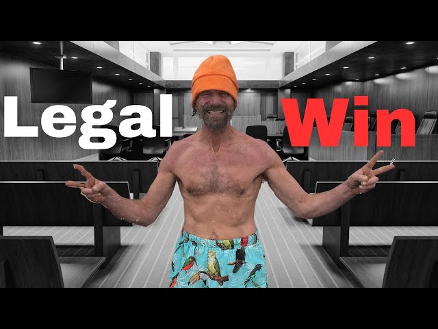 How Wim Hof Won his $67M Lawsuit. . .for now