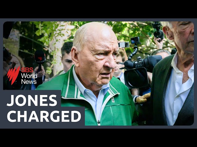 Broadcaster Alan Jones charged with 24 offences over indecent assault allegations