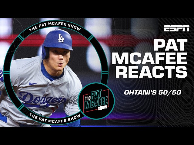 'THIS GUY'S THE GOAT!' 🐐 - Pat McAfee IN AWE of Shohei Ohtani's 50/50 night! | The Pat McAfee Show