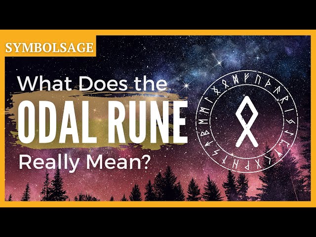 The True Meaning of the Odal Rune (Not a Nazi Symbol) | SymbolSage