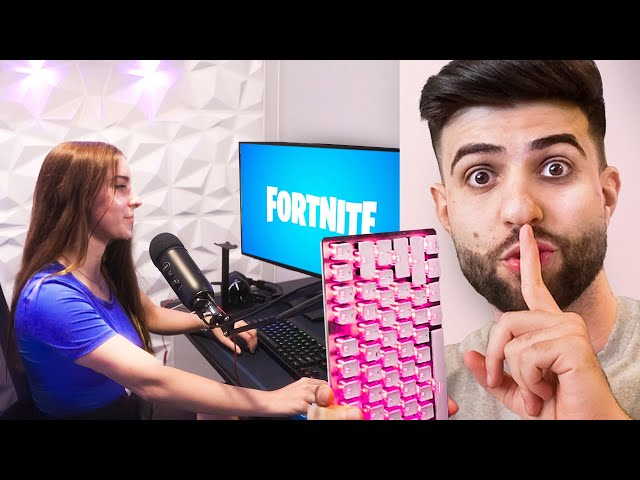 I TROLLED Loserfruit with a Wireless Keyboard!