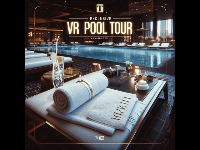 Experience Luxury at Virtual Vegas Trump International Hotel Pool! 3D VR180!