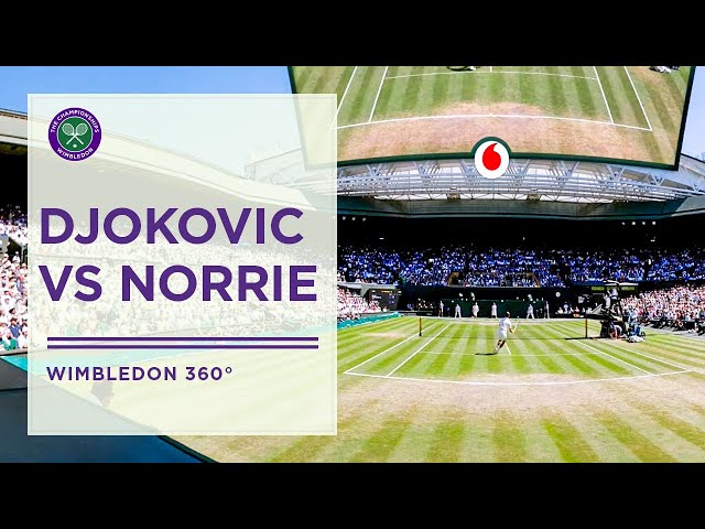 Novak Djokovic vs Cameron Norrie | Wimbledon Uncovered in 360° | Wimbledon 2022