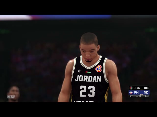 Gilas Pilipinas vs Jordan | NBA2K23 PC Gameplay | Highlights I CPU VS CPU September 30 2023 #nba2k23